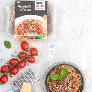 Lean Mince Spaghetti with Italian Bolognese - NutriQuick