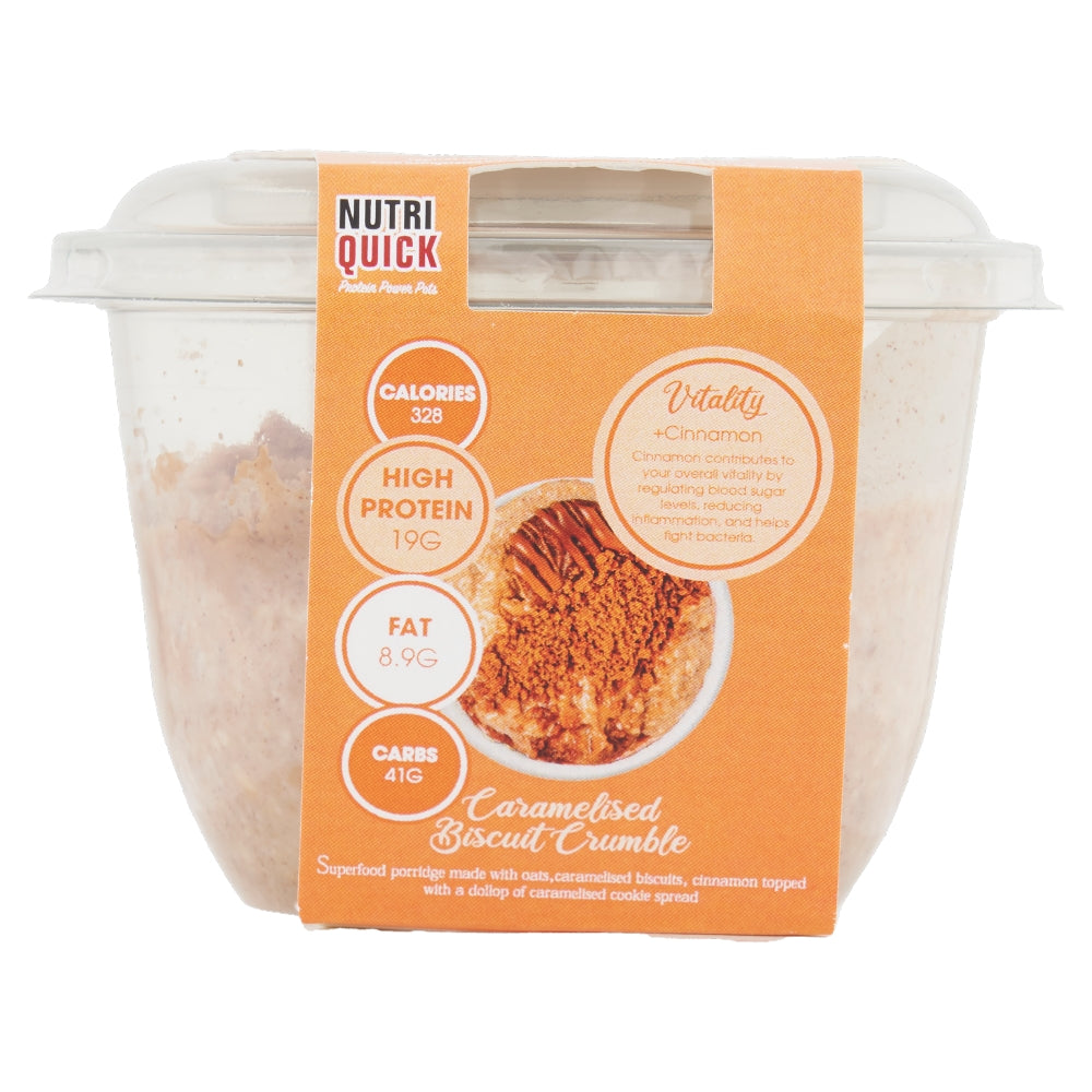 Caramelised Biscuit Crumble Protein Power Pots