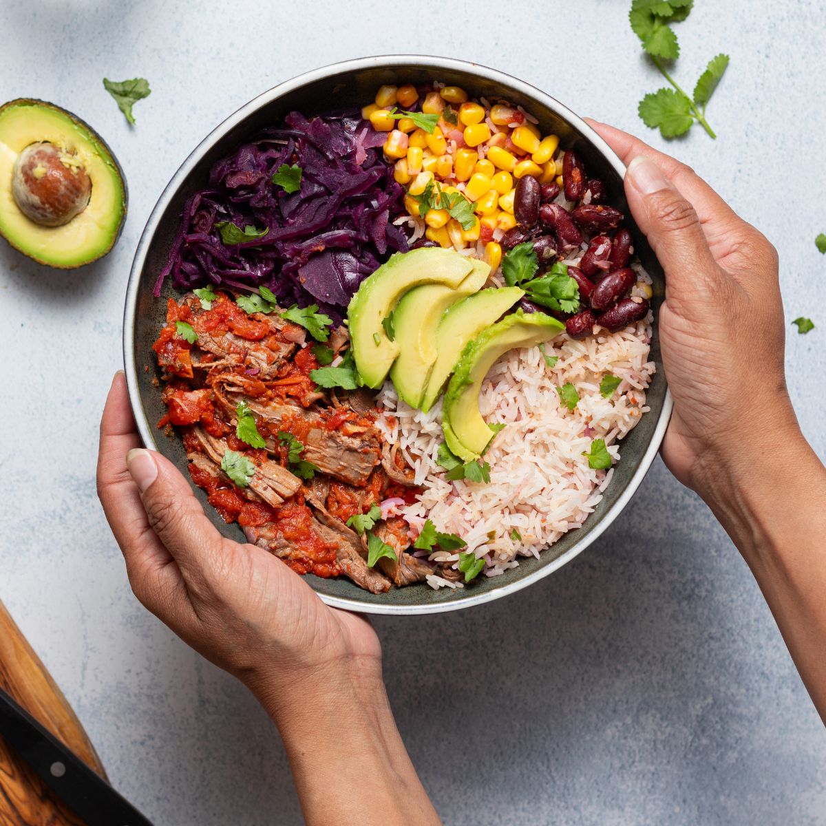 Barbecue Beef Burrito Bowl