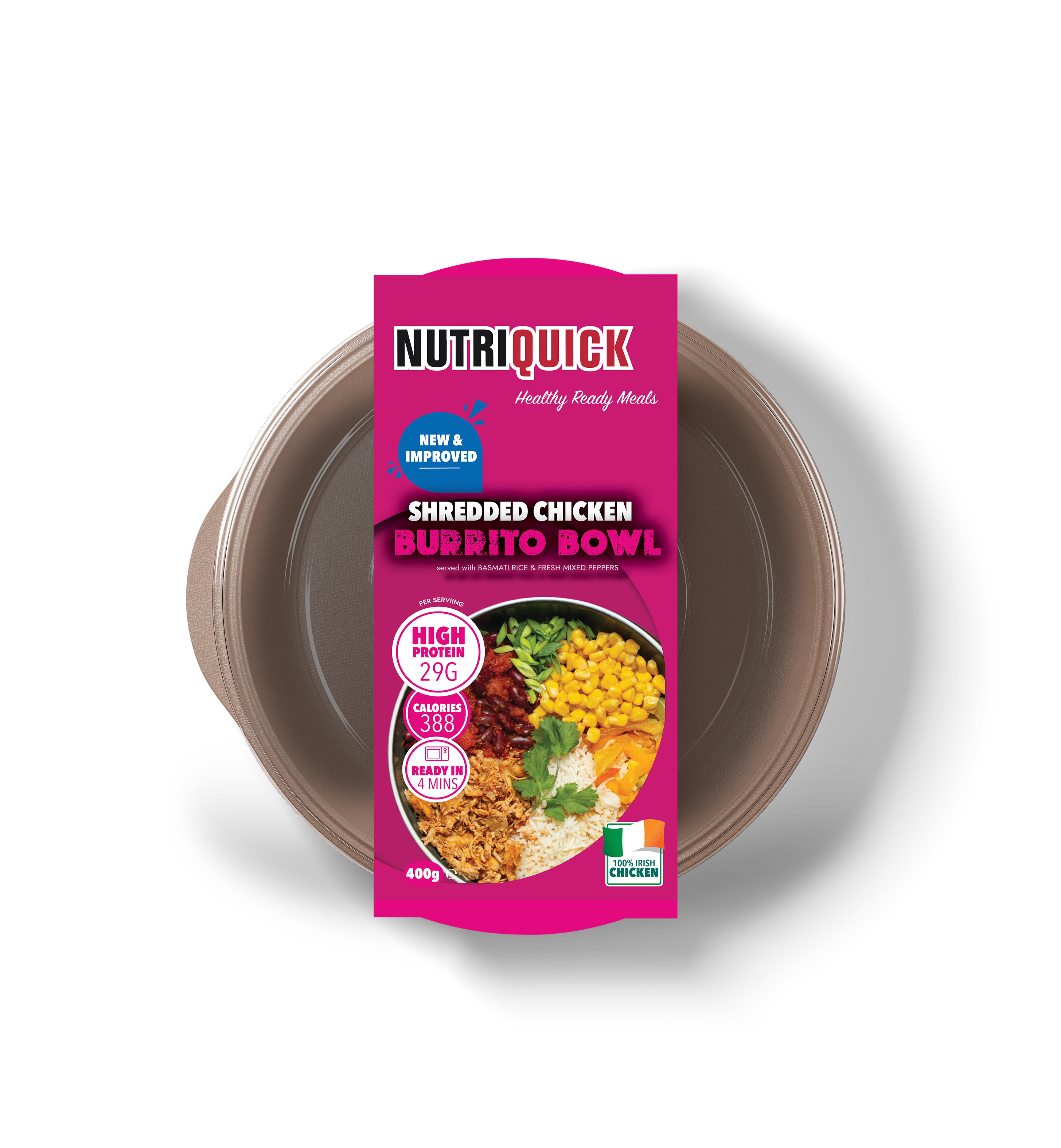 Shredded Chicken Burrito Bowl