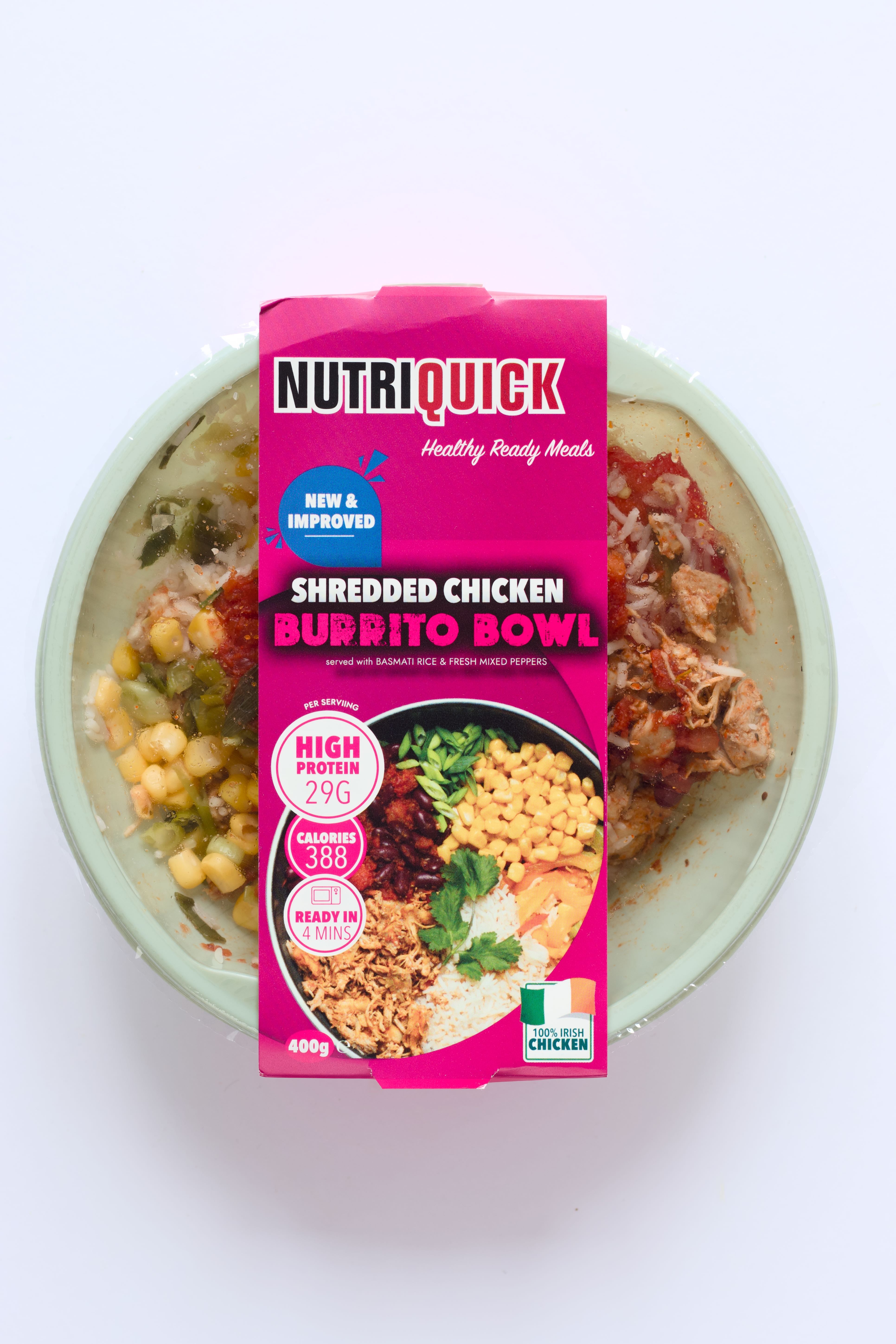 Shredded Chicken Burrito Bowl