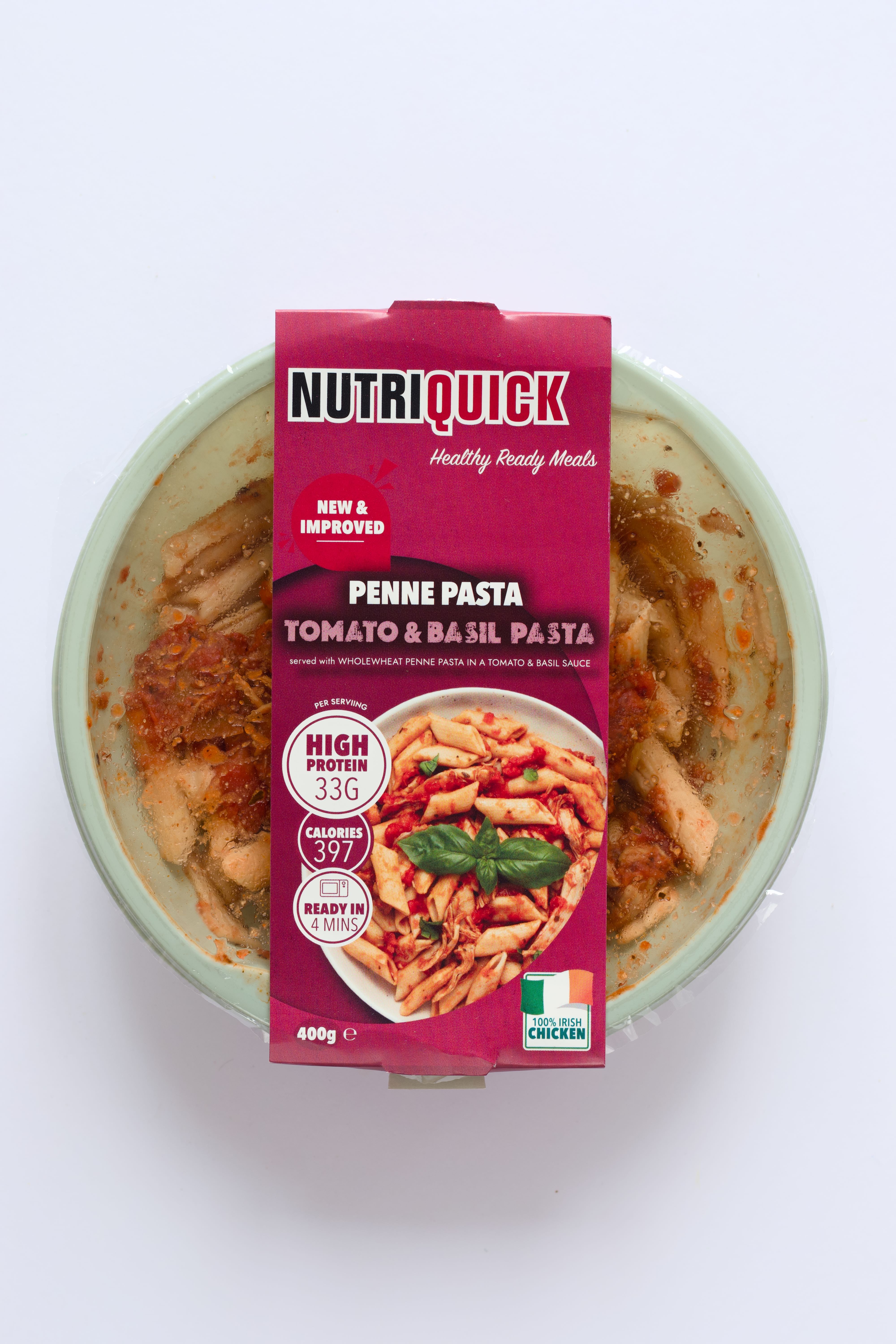 Pulled Chicken Tomato & Basil Pasta