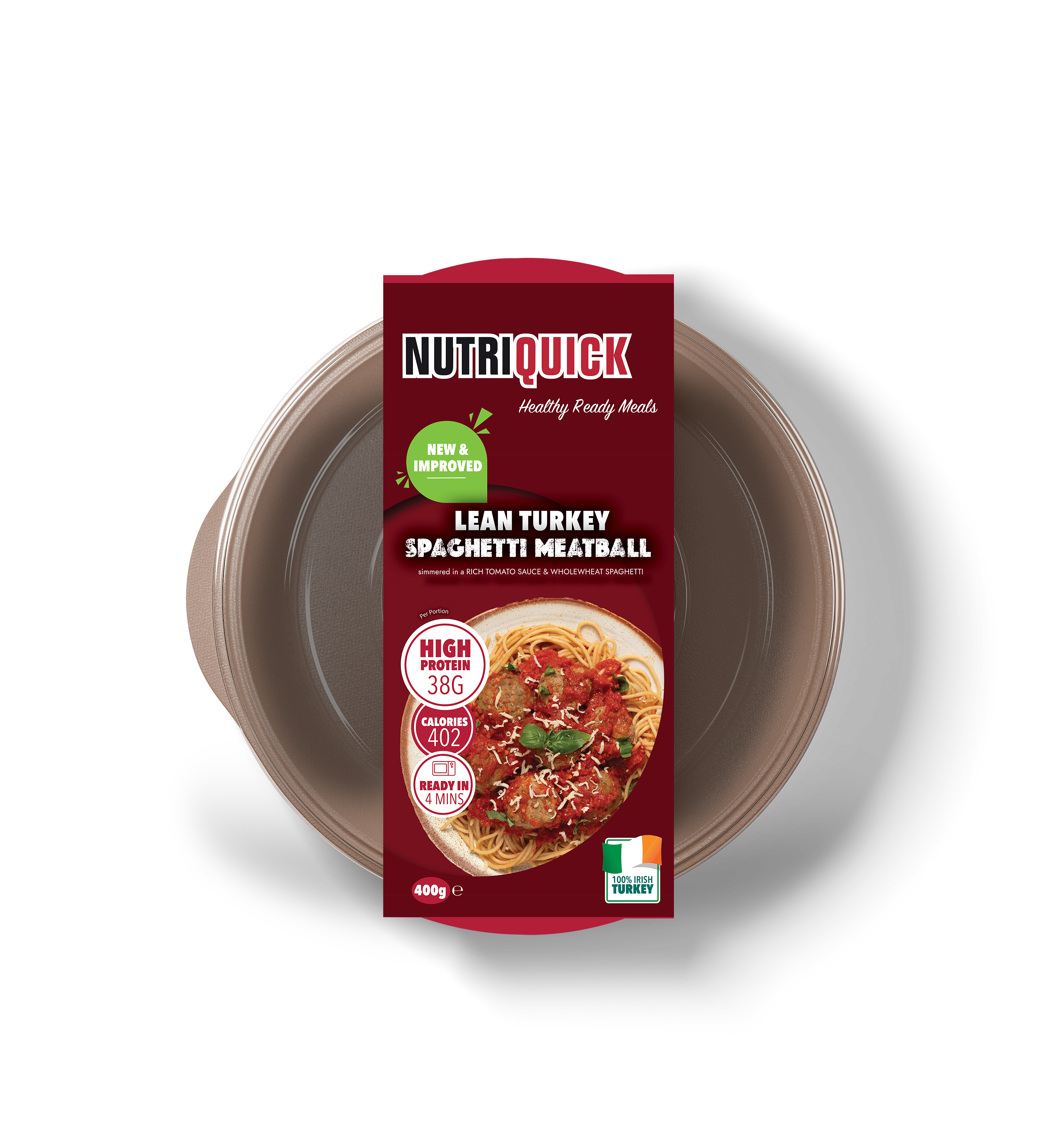 Lean Turkey Spaghetti Meatball