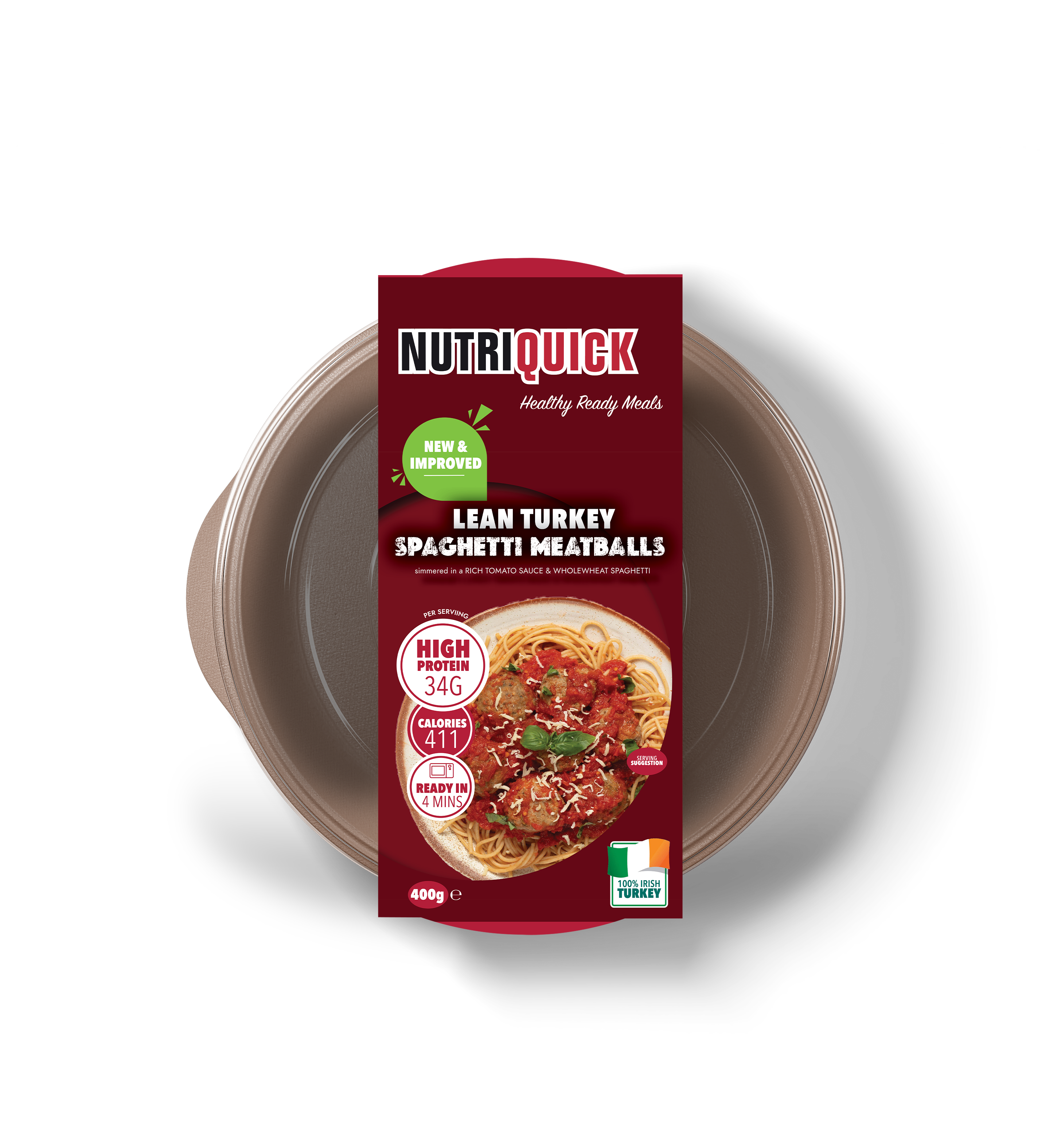 Lean Turkey Spaghetti Meatball
