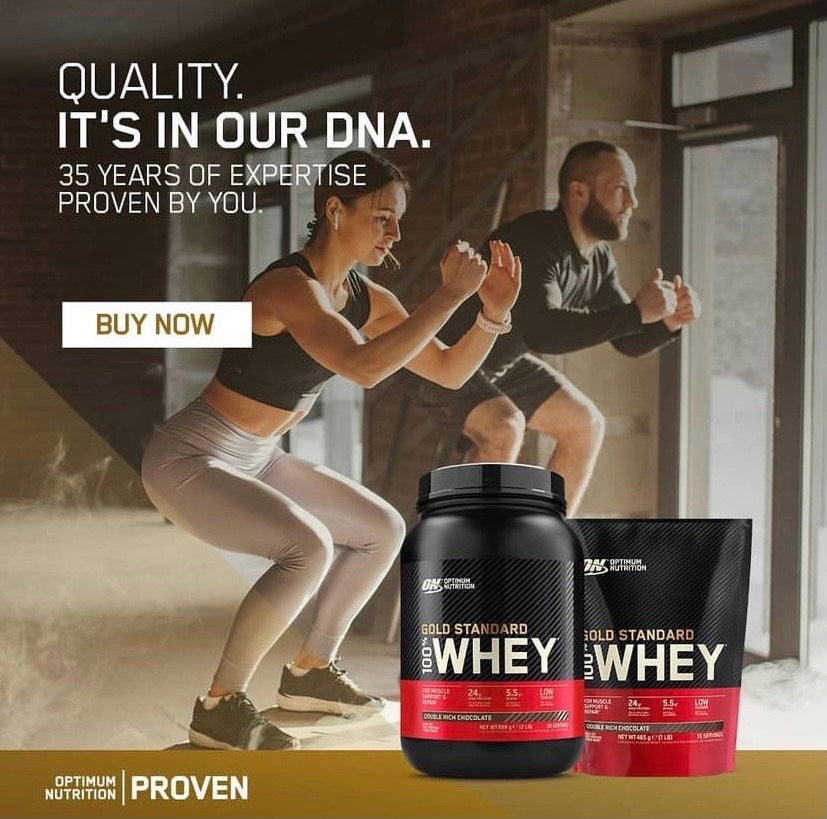 Optimum Nutrition Gold Standard 100% Whey Chocolate Protein 5.64lb Bag |  eBay